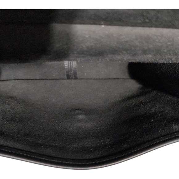 Coach Y2K Vintage Willis Black With Top Handle Brass Hardware Crossbody Bag 9927 - Picture 10 of 13